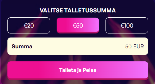 Slottimonsteri rekisteröityminen